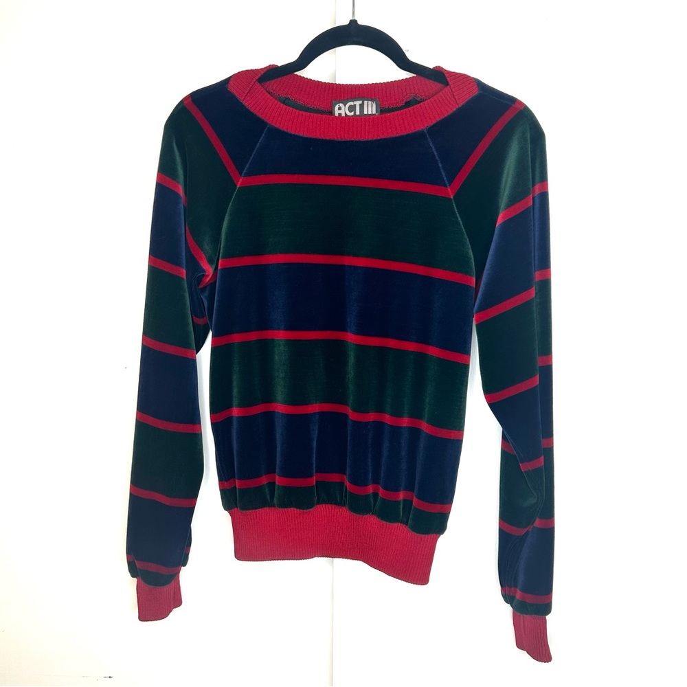 Vintage Act III Velvet Top
